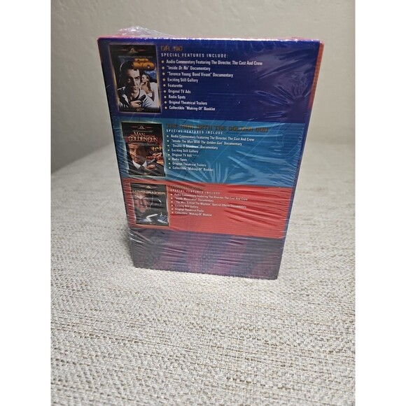 James Bond 007 Collection Vol 2 DVD Set - Dr. No Moonraker Spy Who Loved Me NEW - Picture 7 of 7
